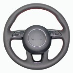 Audi A1 13-15 Uyumlu Araca Özel Deri Direksiyon Kılıfı