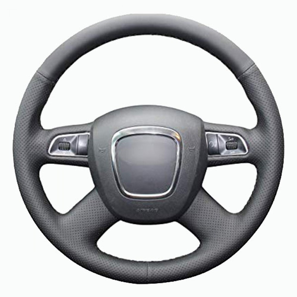 Audi A4 B7 B8 Modellere Uyumlu Araca Özel Deri Direksiyon Kılıfı