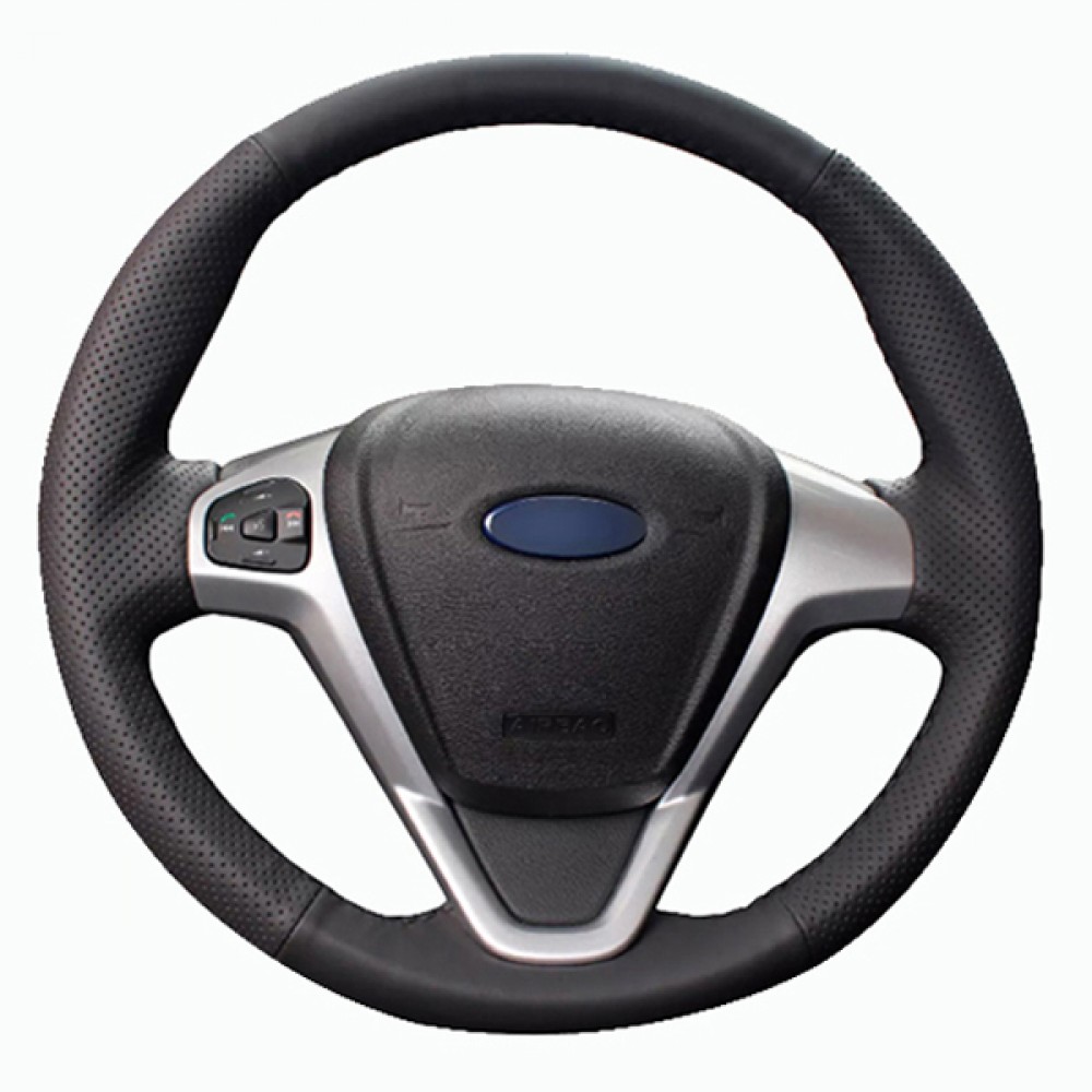 Ford Fiesta 08-13 Uyumlu Araca Özel Deri Direksiyon Kılıfı