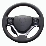 Honda Civic 9 12-15 Uyumlu Araca Özel Deri Direksiyon Kılıfı