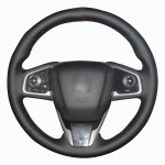 Honda Civic 10 16-18 Uyumlu Araca Özel Deri Direksiyon Kılıfı