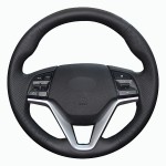 Hyundai Tuscon 15-18 Uyumlu Araca Özel Deri Direksiyon Kılıfı