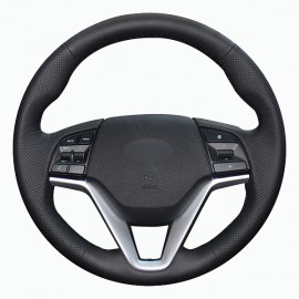 Hyundai Tuscon 15-18 Uyumlu Araca Özel Deri Direksiyon Kılıfı