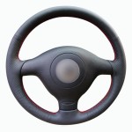 Skoda Fabia Rs 2003 Uyumlu Araca Özel Deri Direksiyon Kılıfı