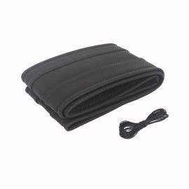 Dikmeli Deri Direksiyon Kılıfı Çember Model Tek Renk