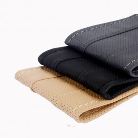 Dikmeli Deri Direksiyon Kılıfı Çember Model Tek Renk