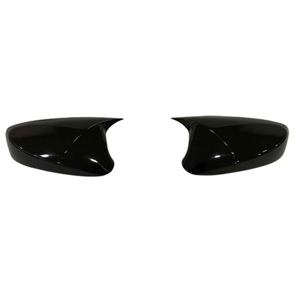 Hyundai Accent Blue Uyumlu Sinyalsiz Batman Yarasa Ayna Kapağı Piano Black 2011 - 2018