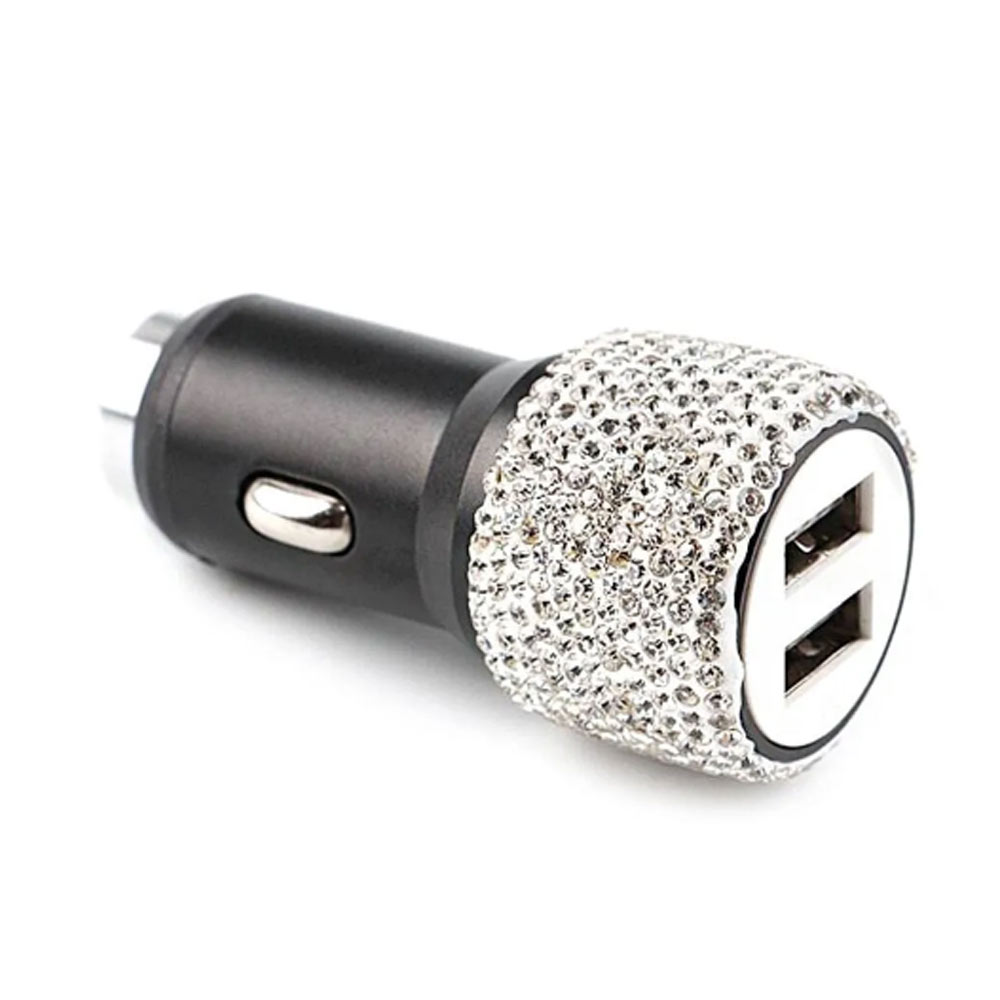 Gümüş Taşlı Çakmaklık Şarj Cihazı Usb Tpye C Şarj Kablosu Hediyeli