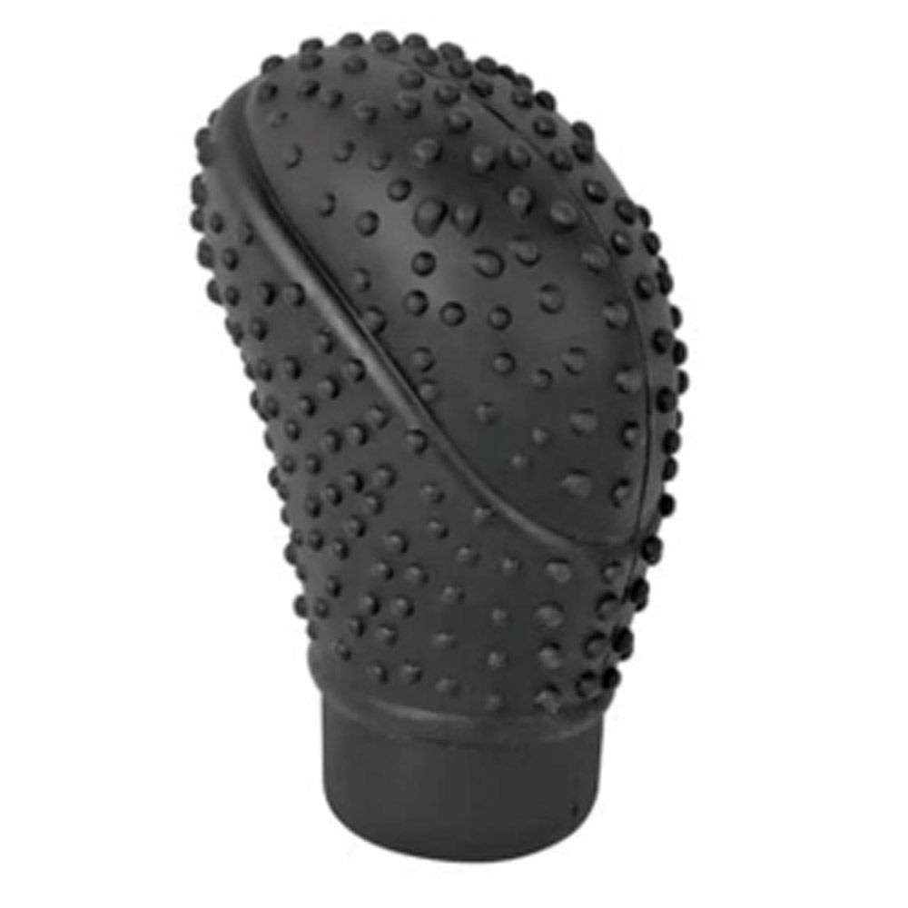 Silikon Masajlı Siyah Vites Topuzu Kılıfı 5110201