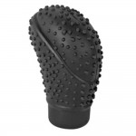 Silikon Masajlı Siyah Vites Topuzu Kılıfı 5110201