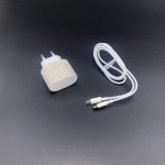 Taşlı Iphone Type-C 20W Hızlı Şarj + Kablo Hediyeli