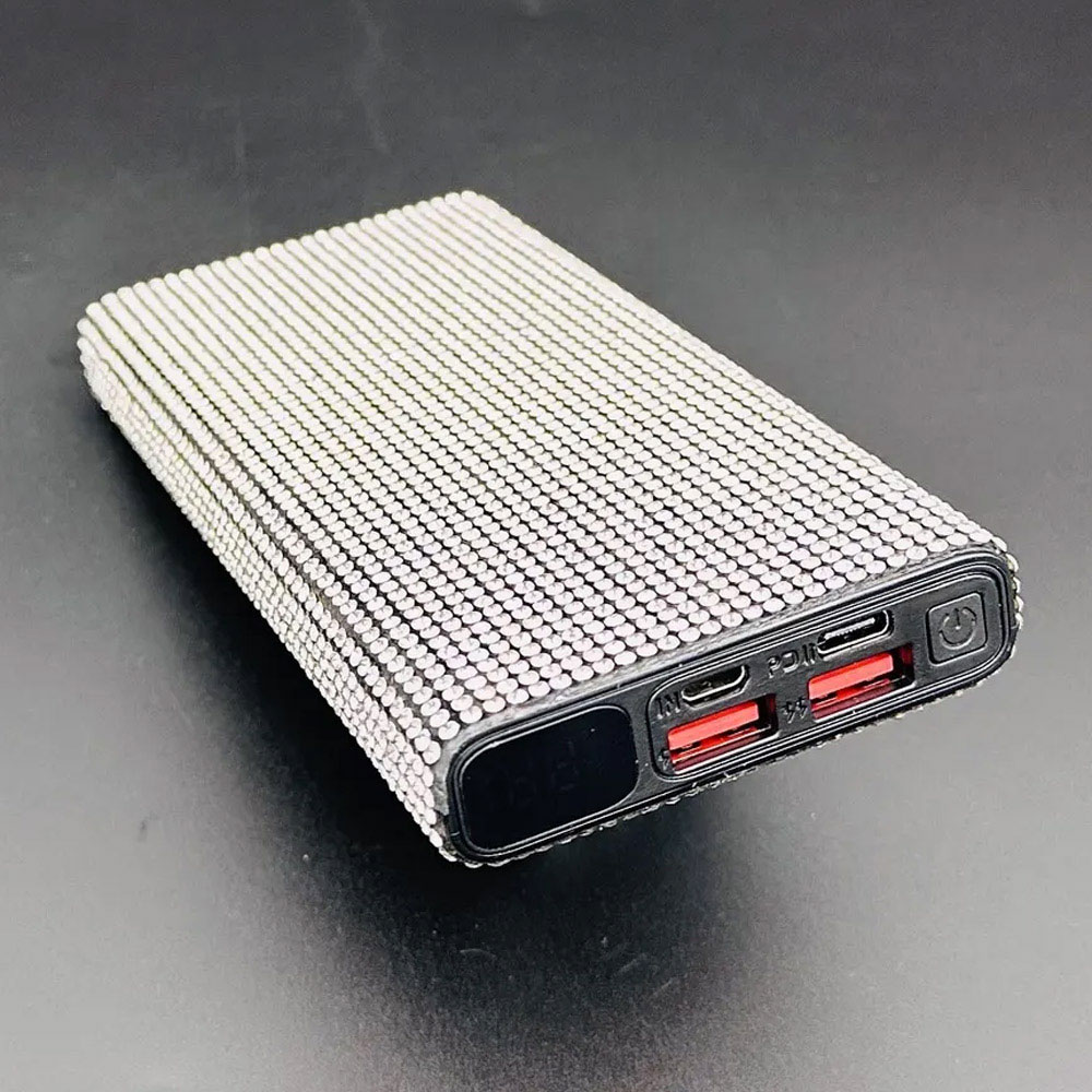 Taşlı Hızlı Şarj Özelliği Bulunan uyumlu 20000 Powerbank
